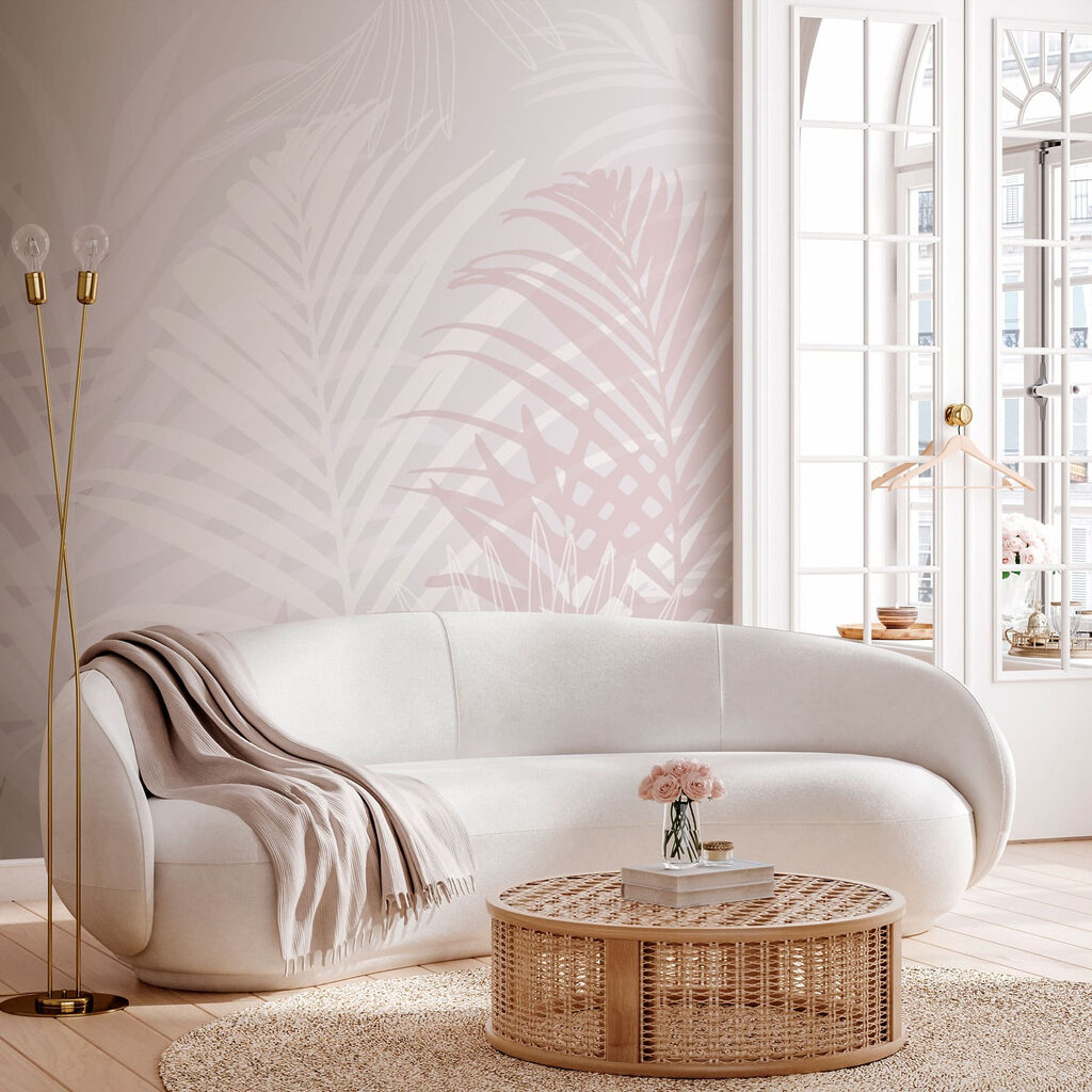 White and pink leaves White and pink leaves