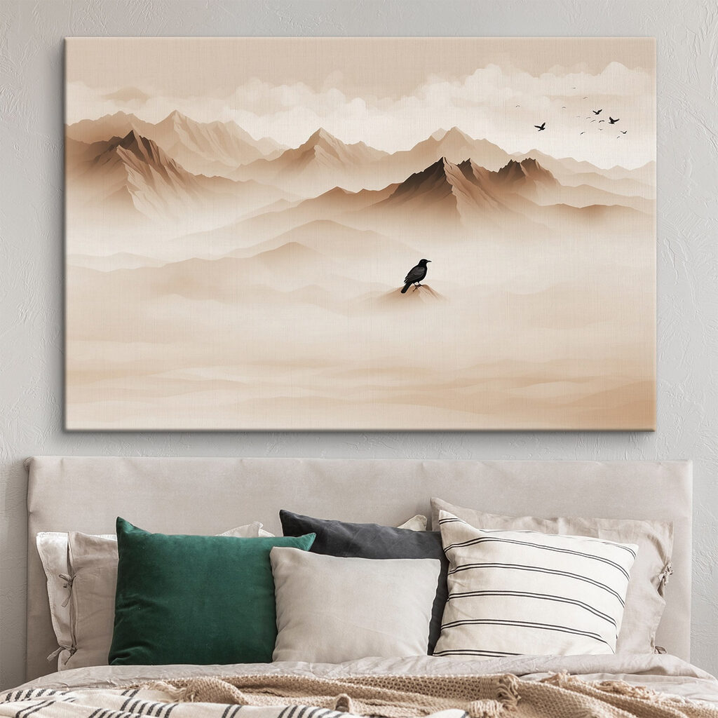 Bird on a mountain top Bird on a mountain top