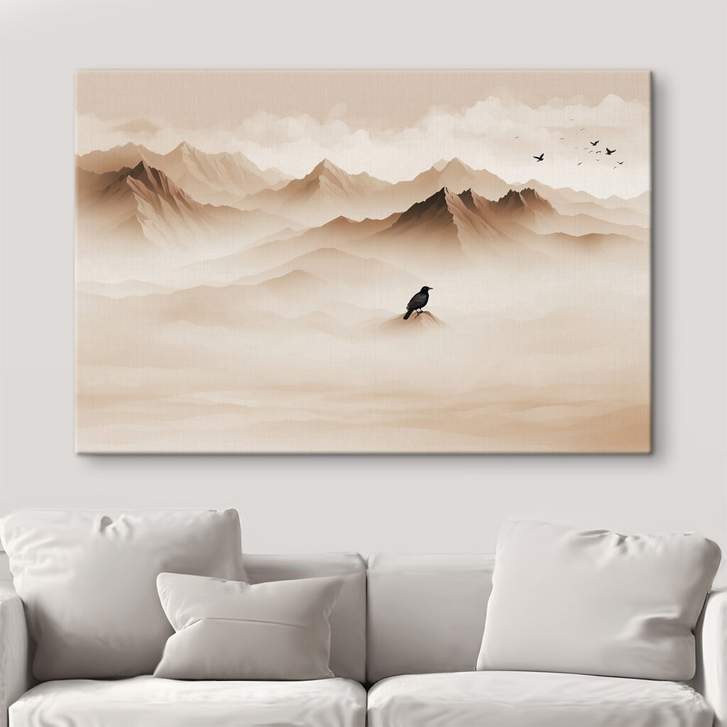 Bird on a mountain top Bird on a mountain top