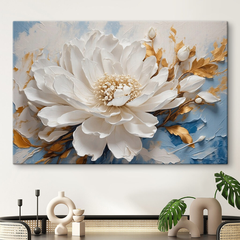 Delicate petals in soft colors