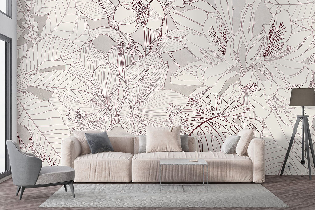 Nature's delicate floral patterns unfold Nature's delicate floral patterns unfold