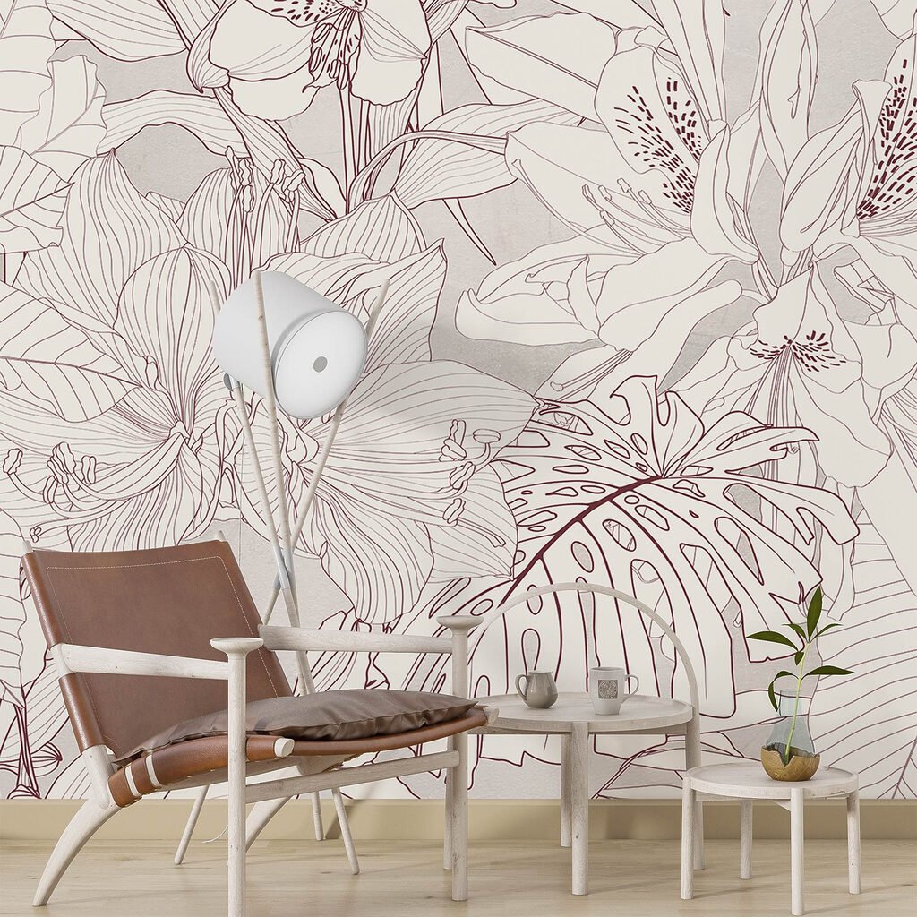 Nature's delicate floral patterns unfold Nature's delicate floral patterns unfold