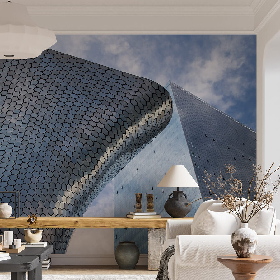 Fototapety Architektonický dizajn sa stretáva s prírodnou inšpiráciou