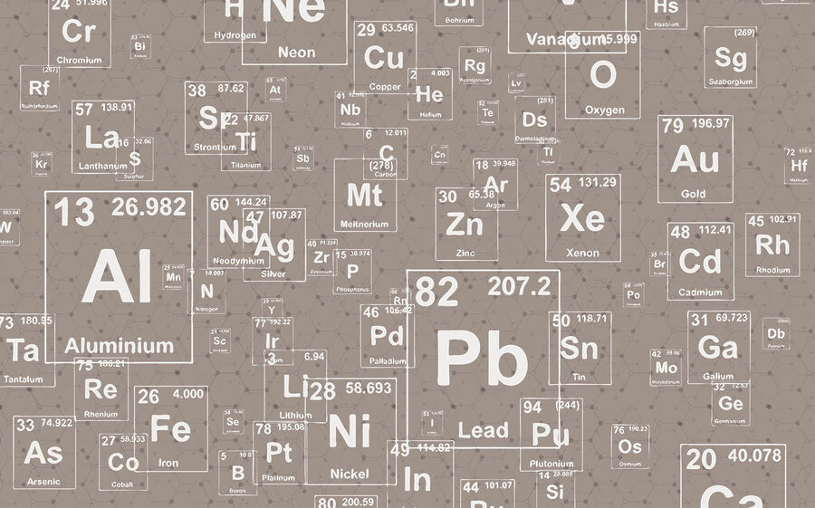 Vzor periodickej tabuľky prvkov Vzor periodickej tabuľky prvkov