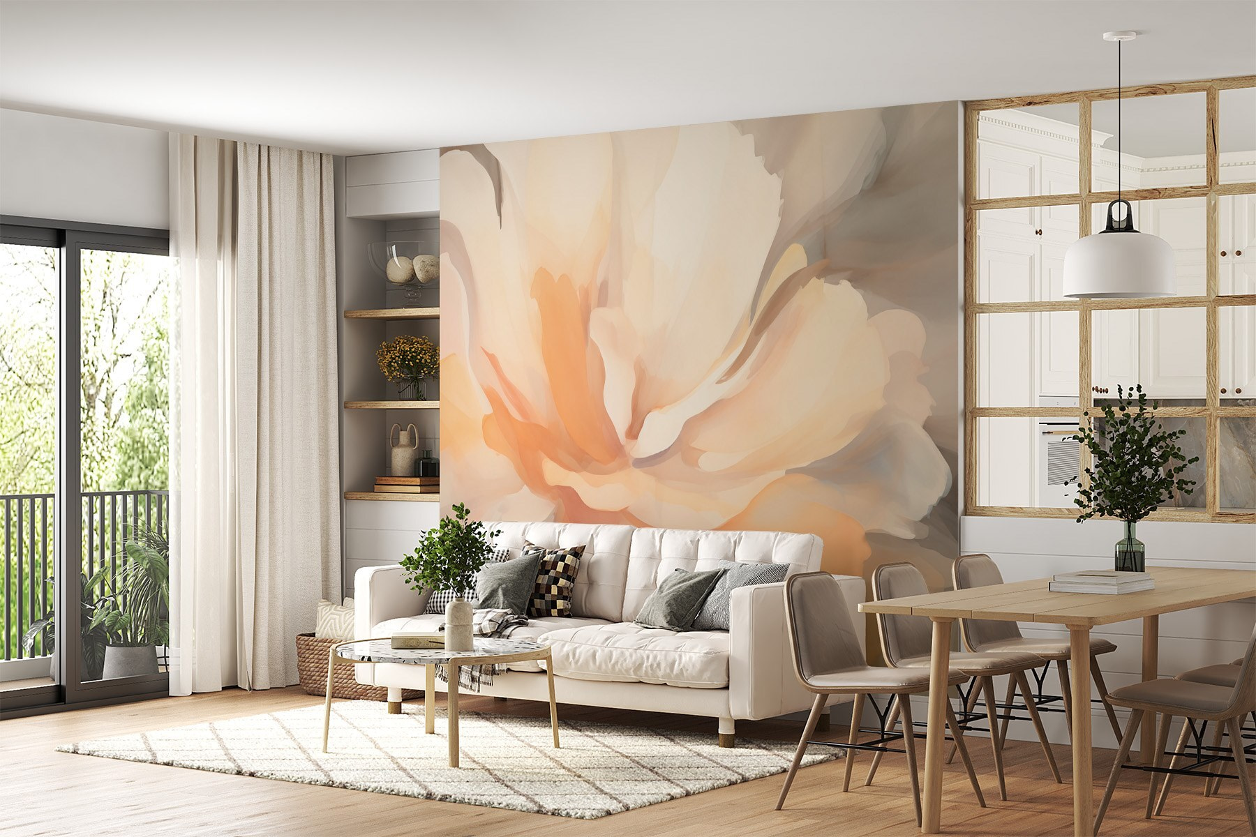 Soft petals in gentle hues. Soft petals in gentle hues.