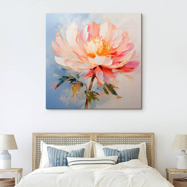 Maľba kvetu Maľba kvetu