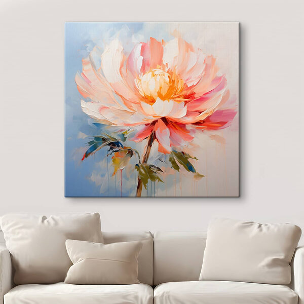 Maľba kvetu Maľba kvetu