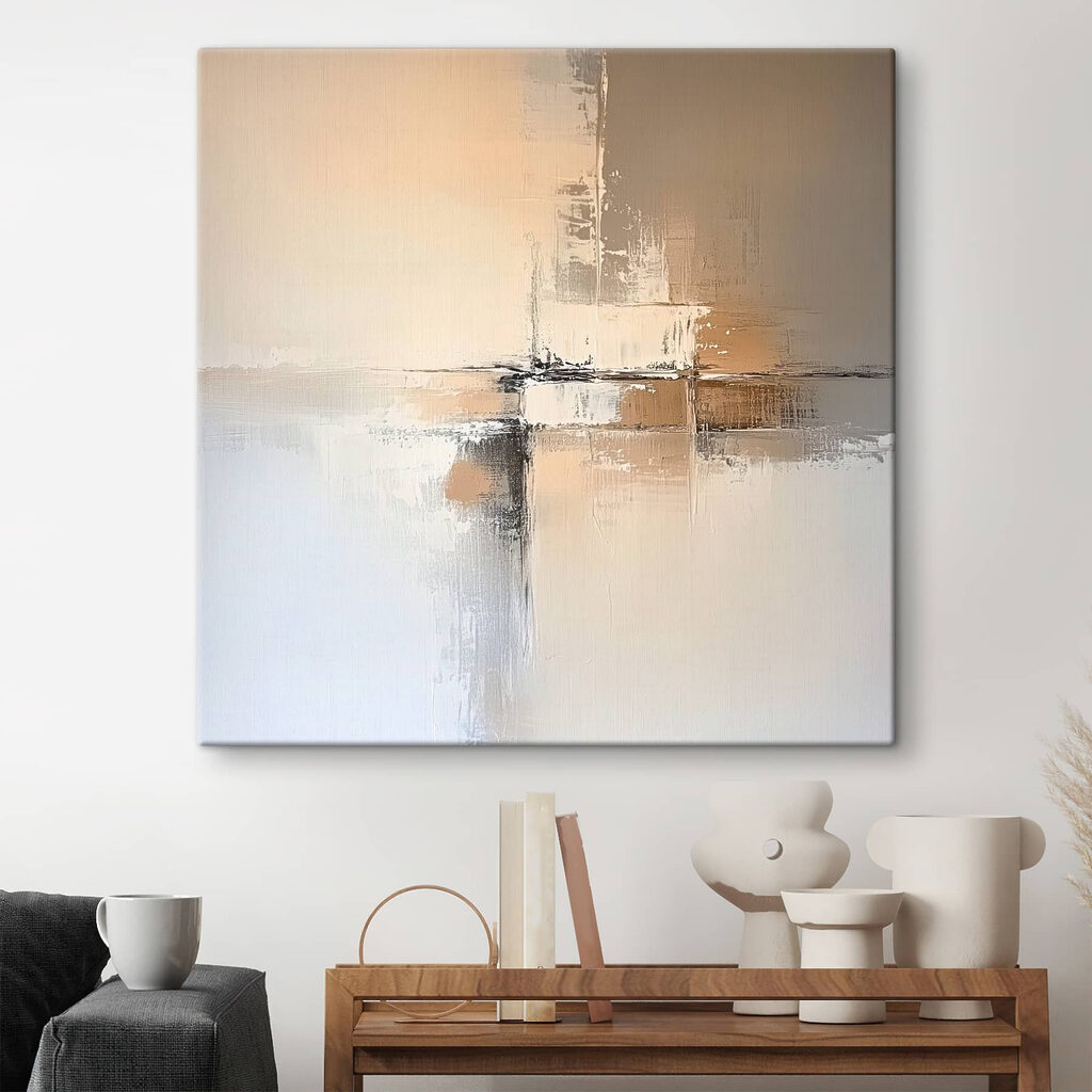 White and brown background