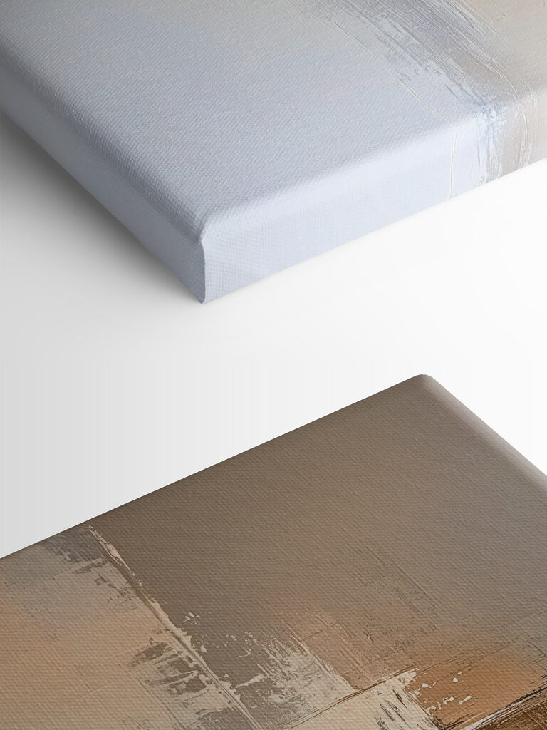 White and brown background