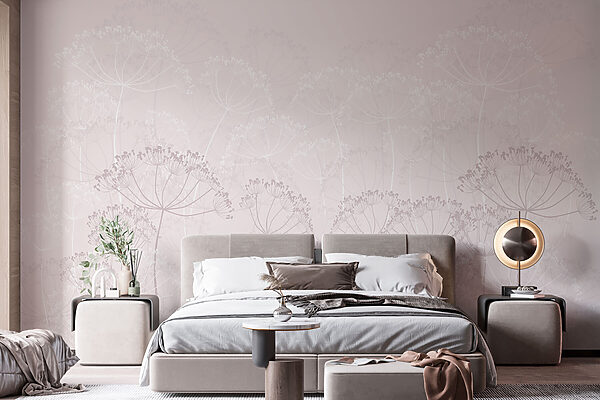 Delicate blooms in gentle hues