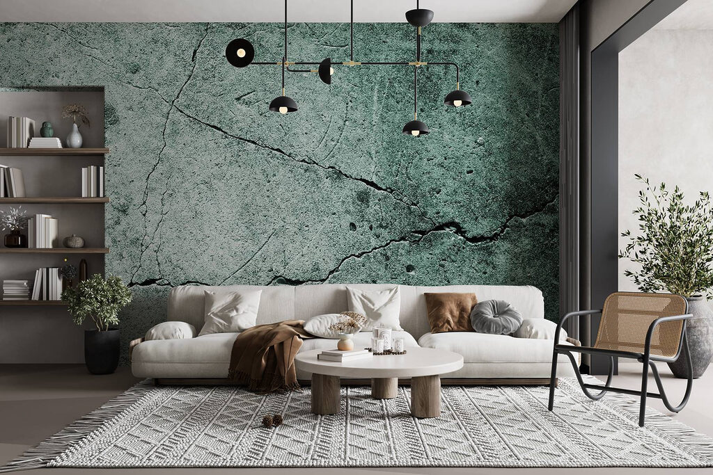 Cracked texture in muted tones Cracked texture in muted tones