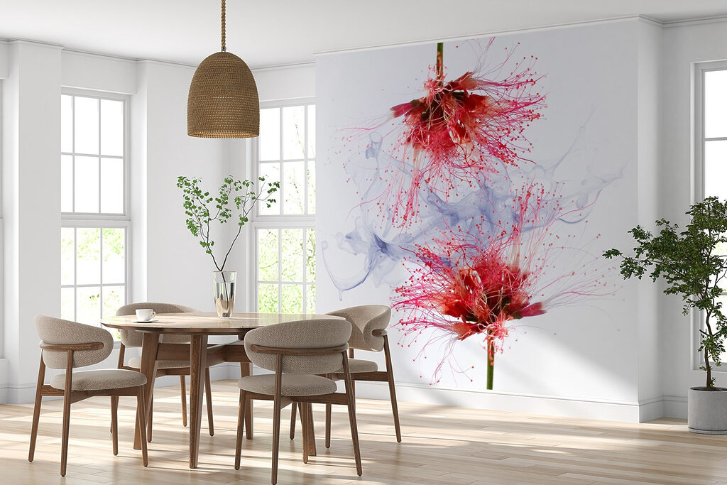 Ethereal blooms in soft colors