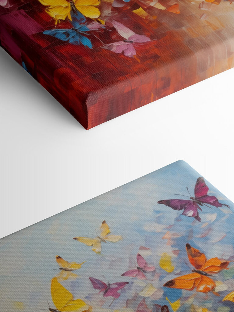 Group of butterflies flying in the air Group of butterflies flying in the air