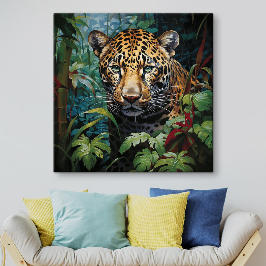 Leopard v džungli