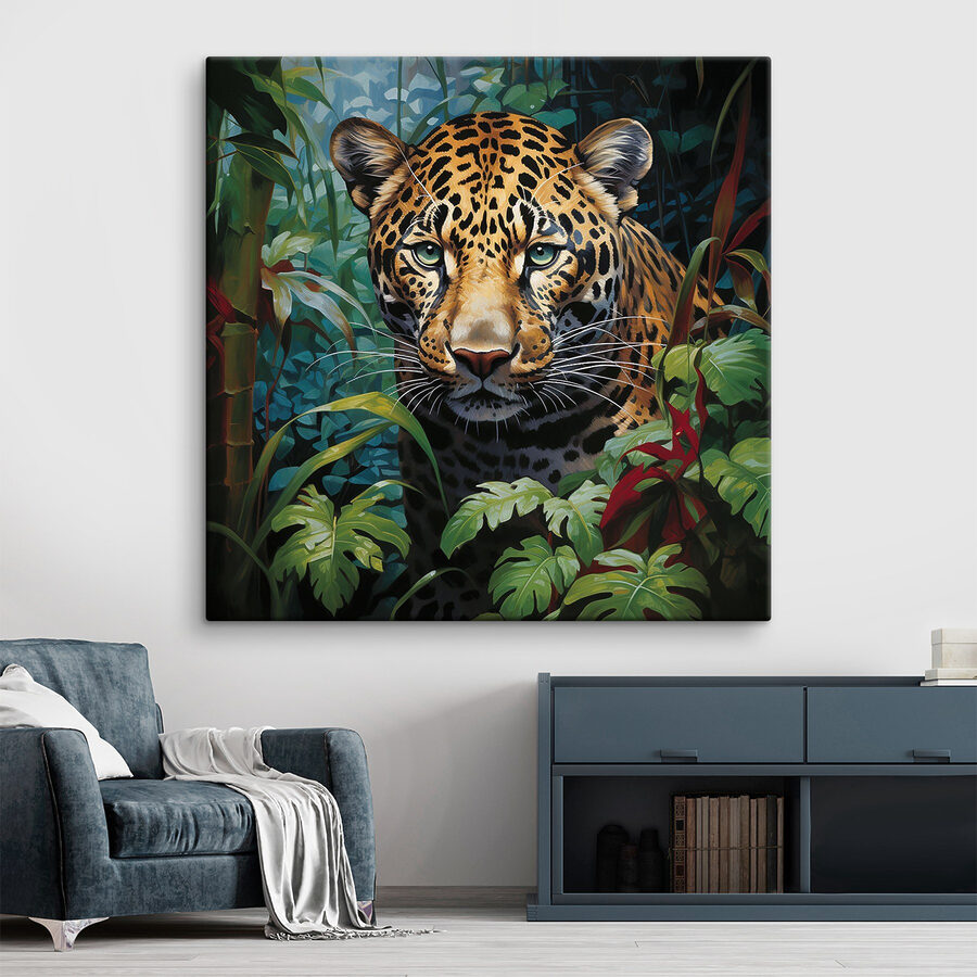 Leopard v džungli