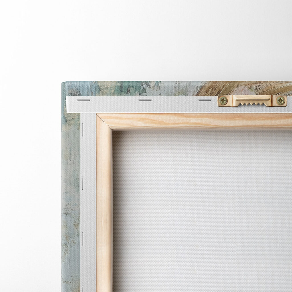 Painting of a woman smelling flowers Painting of a woman smelling flowers