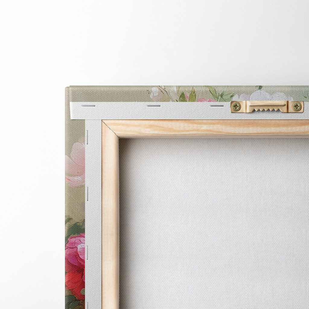 Painting of flowers in a vase