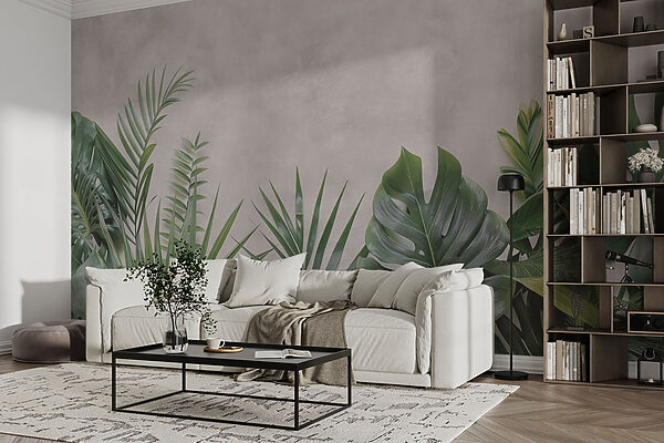 Group of green leaves