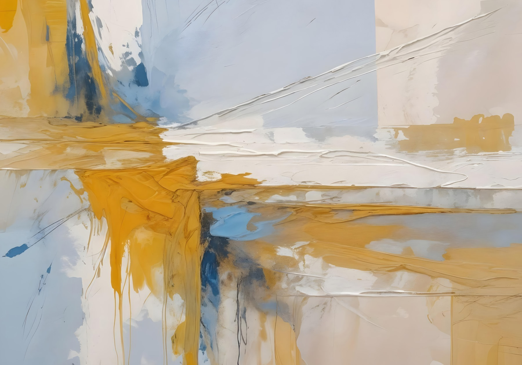 Painting of a colorful painting