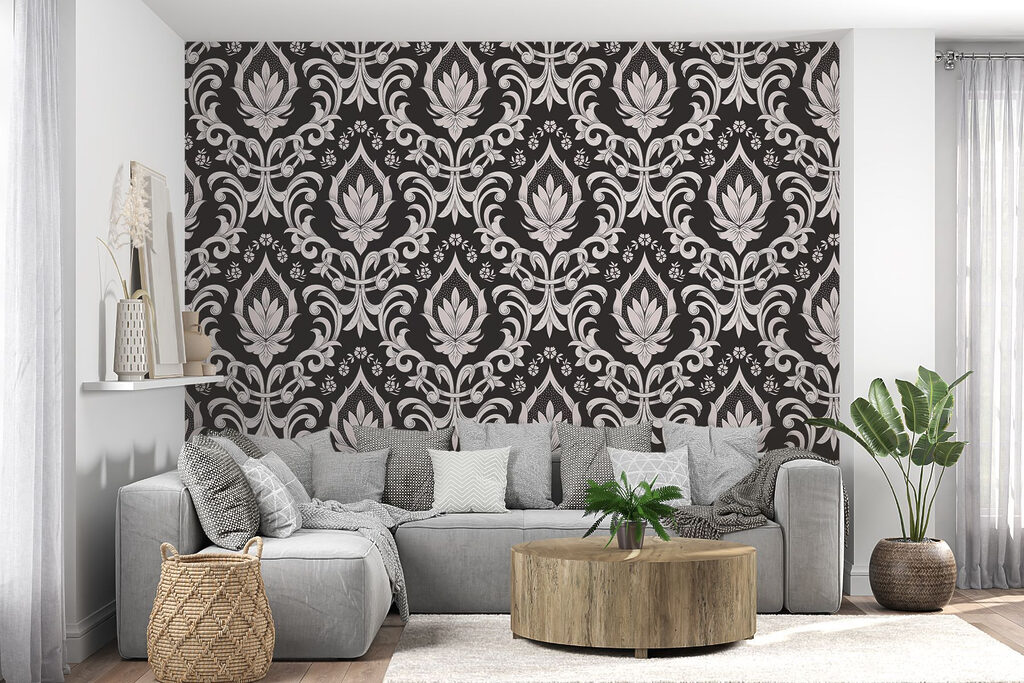 Black and white wallpaper