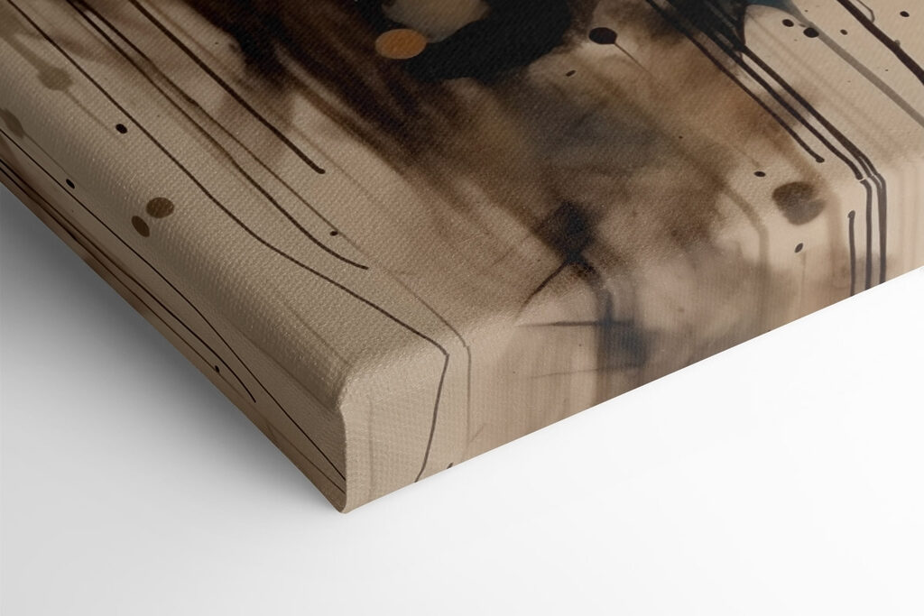 Painting of a woman's face