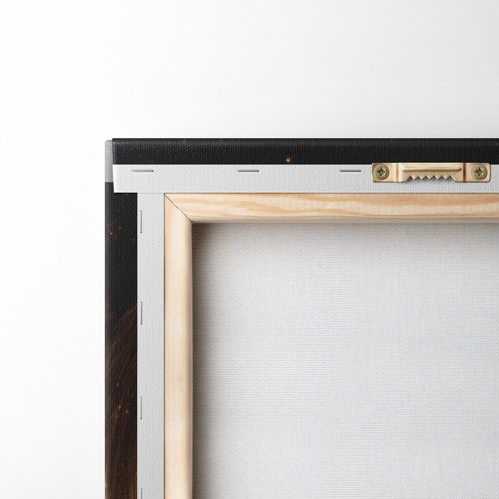 Yellow circle in space