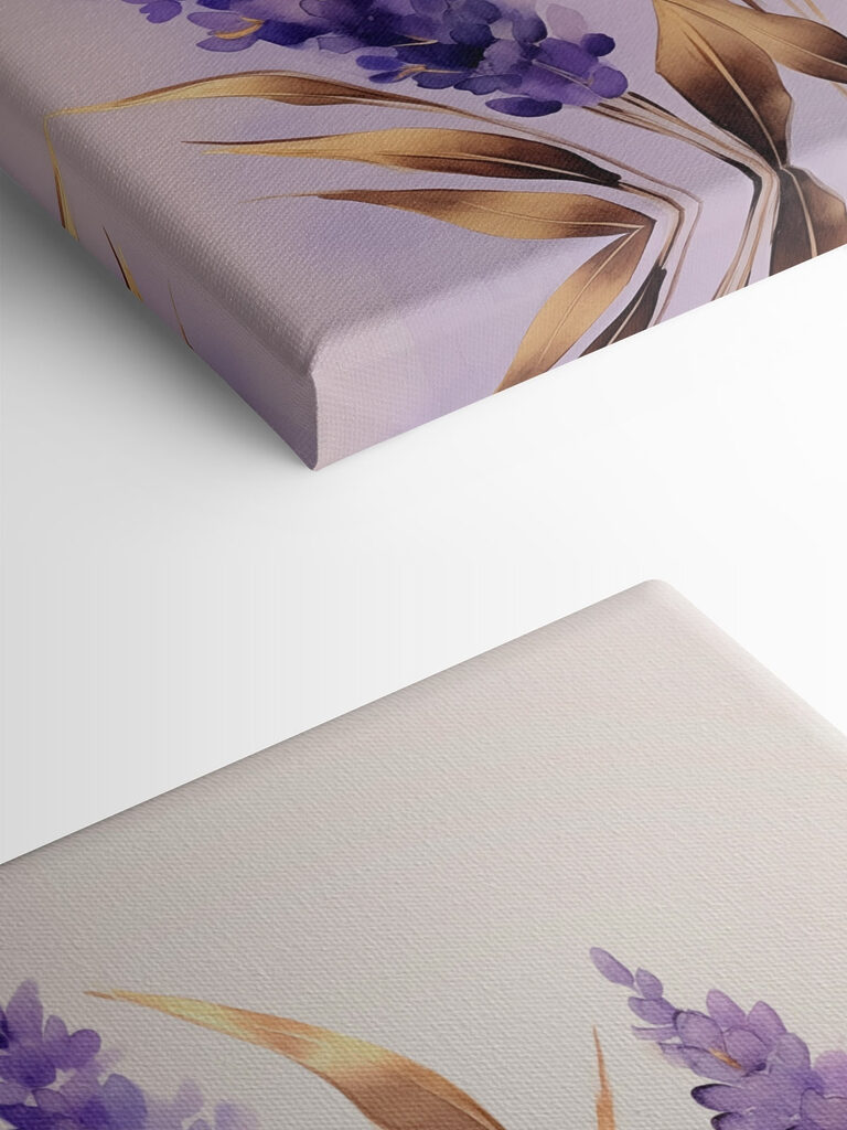 Delicate blooms in soft lavender hues Delicate blooms in soft lavender hues