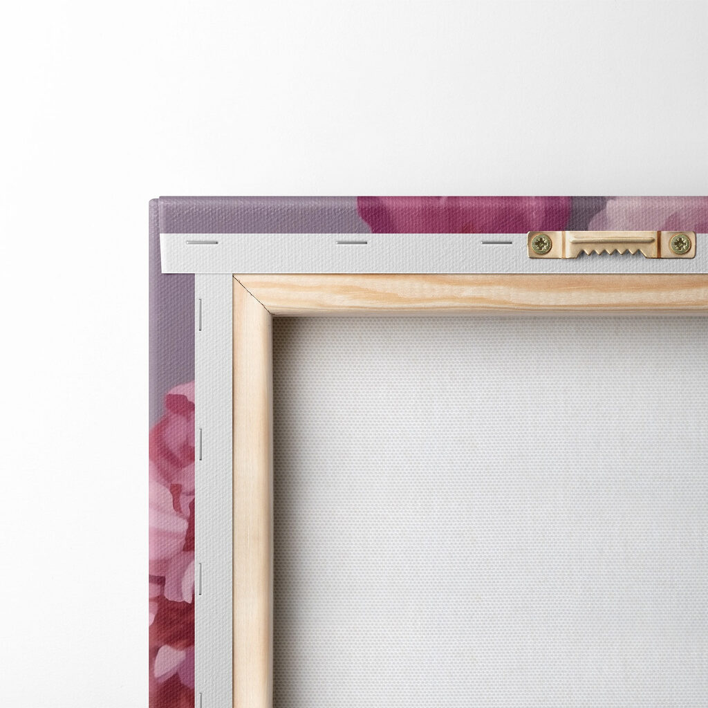 Woman with flowers on her head