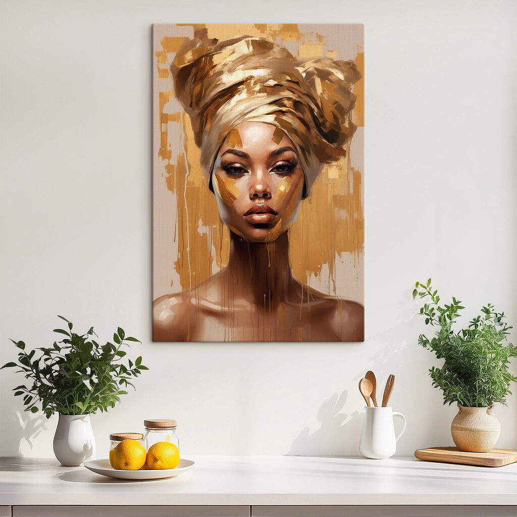 Captivating beauty in unique style Captivating beauty in unique style