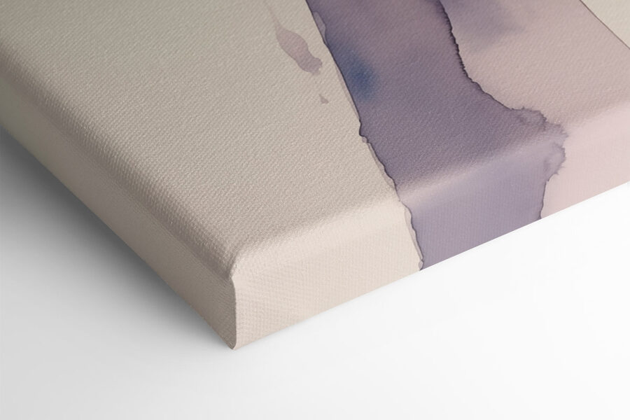Canvas prints Hand with paint splatters