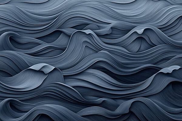 Grey wavy pattern on a surface