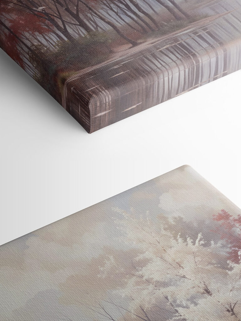 Water body with trees and a cloudy sky Water body with trees and a cloudy sky