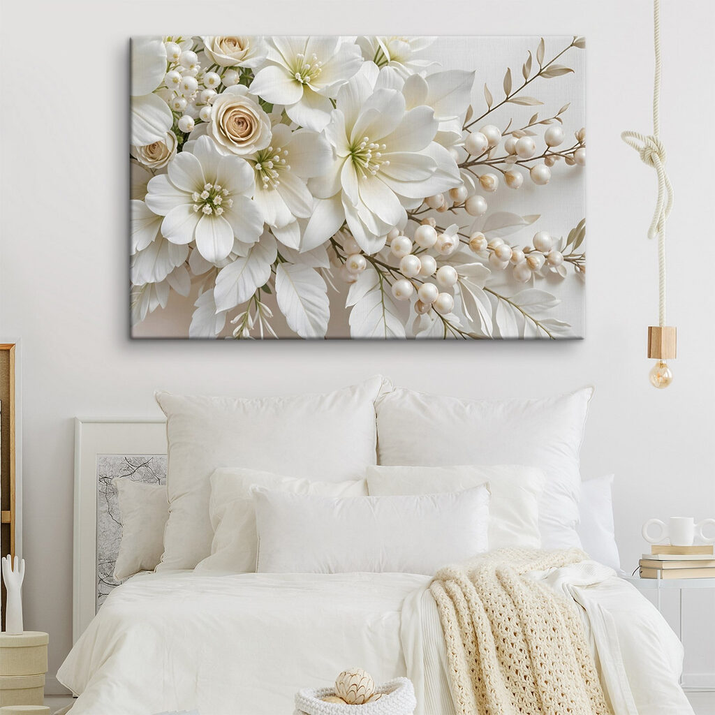 Elegant bouquet of soft white blooms Elegant bouquet of soft white blooms