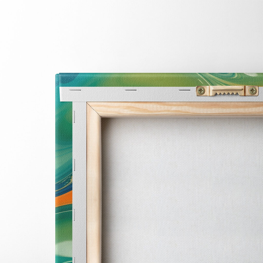 Colorful swirls of paint Colorful swirls of paint