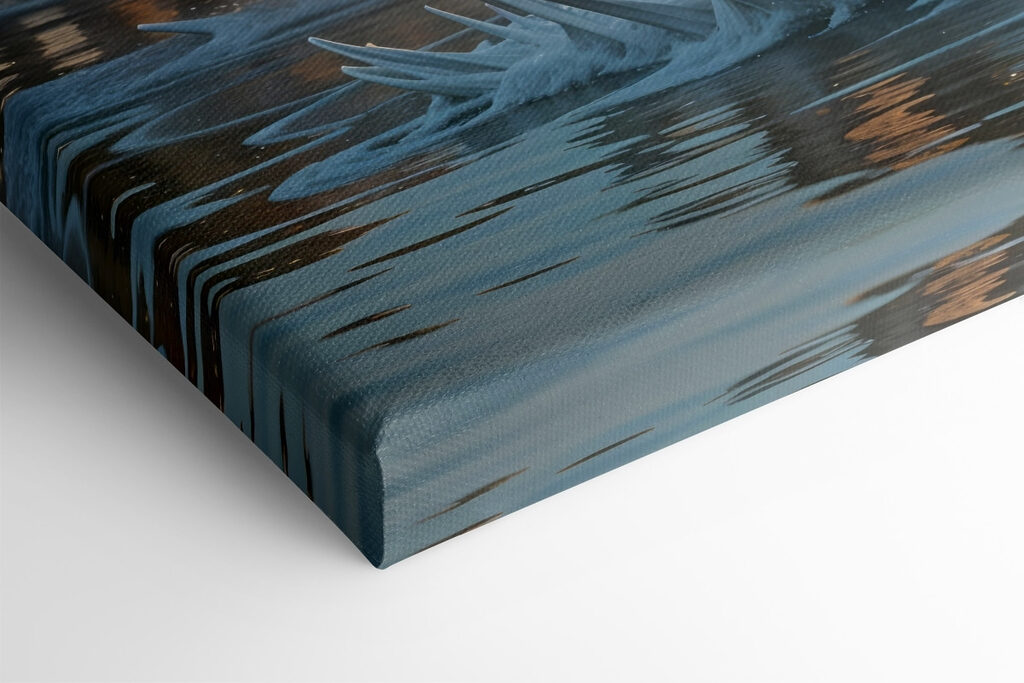 Group of horses running through water Group of horses running through water