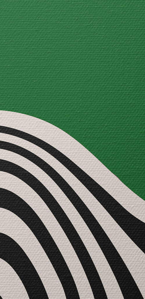 Black and white wavy lines