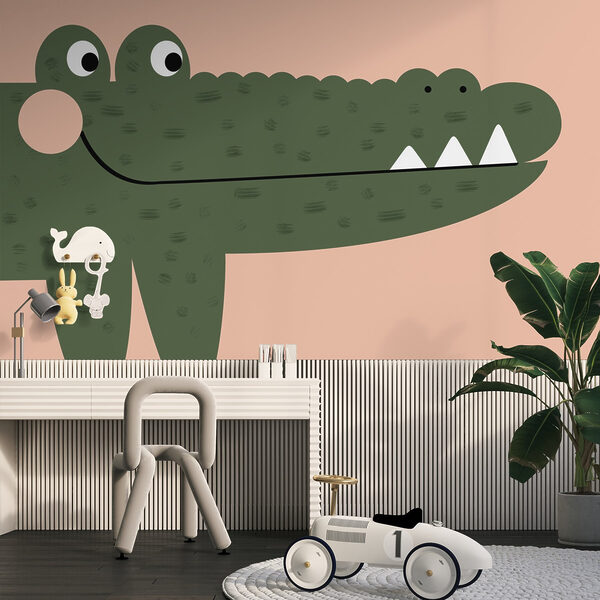 Karikatúra krokodíla Karikatúra krokodíla