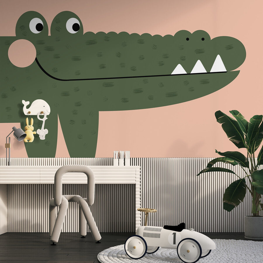 Karikatúra krokodíla Karikatúra krokodíla