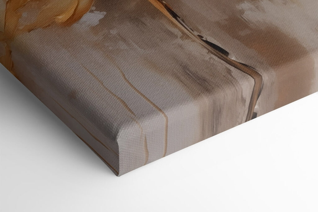 Painting of a white flower