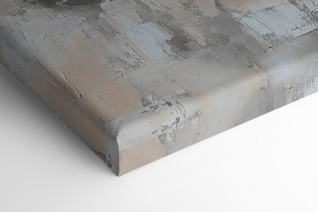 Red flower on a gray surface