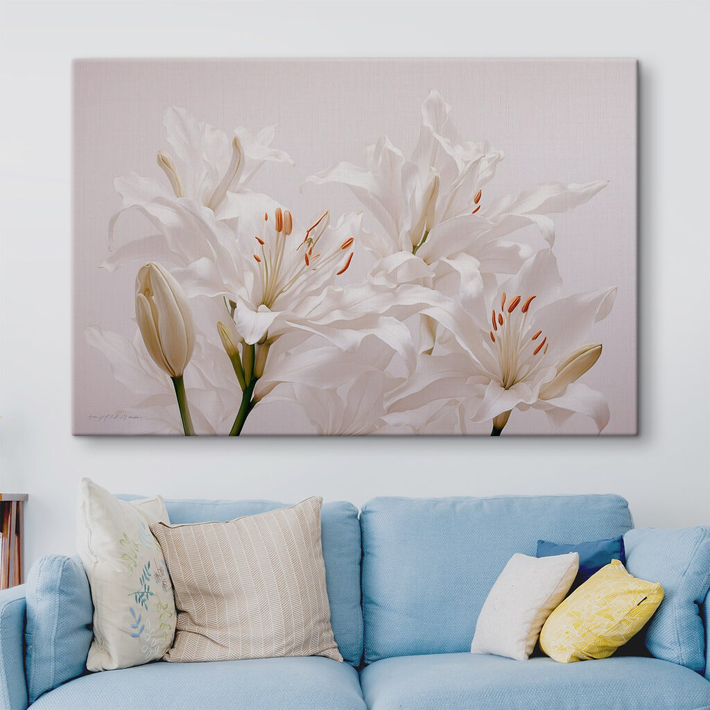 Group of white flowers Group of white flowers