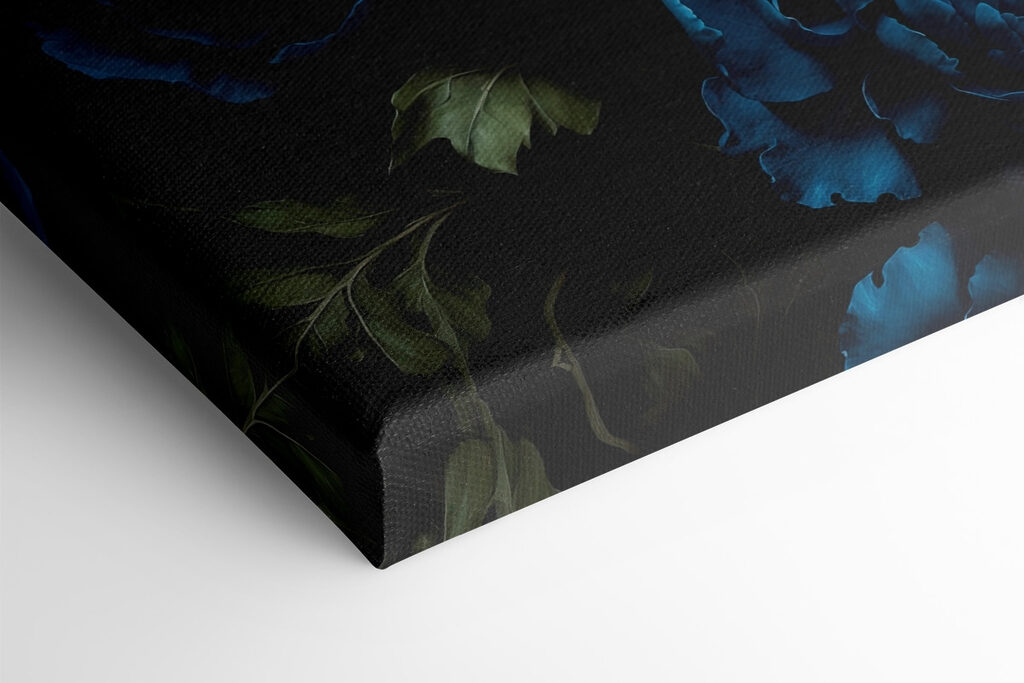 Group of blue flowers