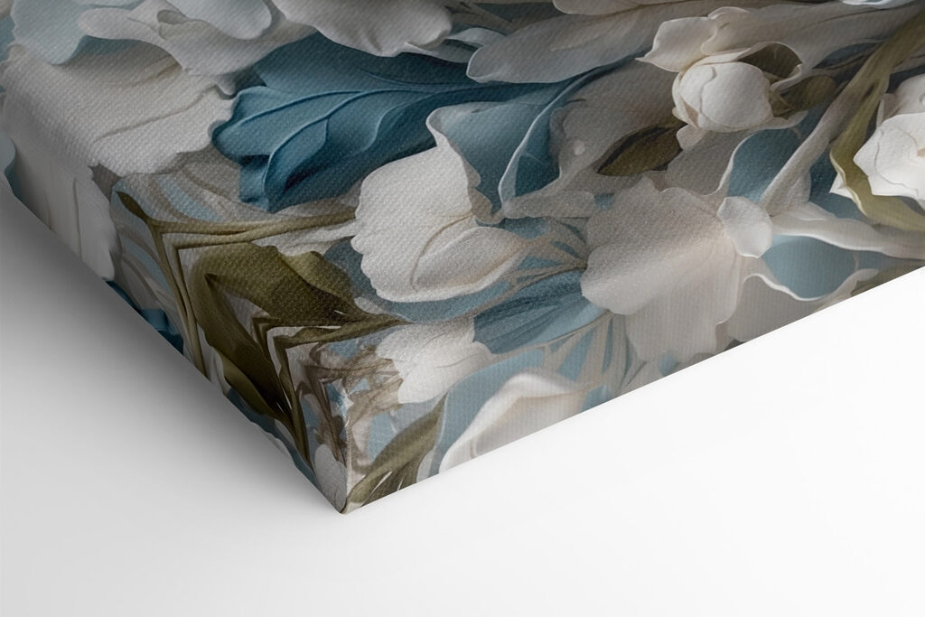 Delicate blooms in soft hues