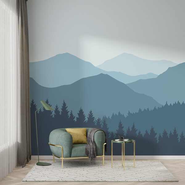 Fototapety Fototapety Krajina hôr a stromov (Katalógové číslo: w02387)