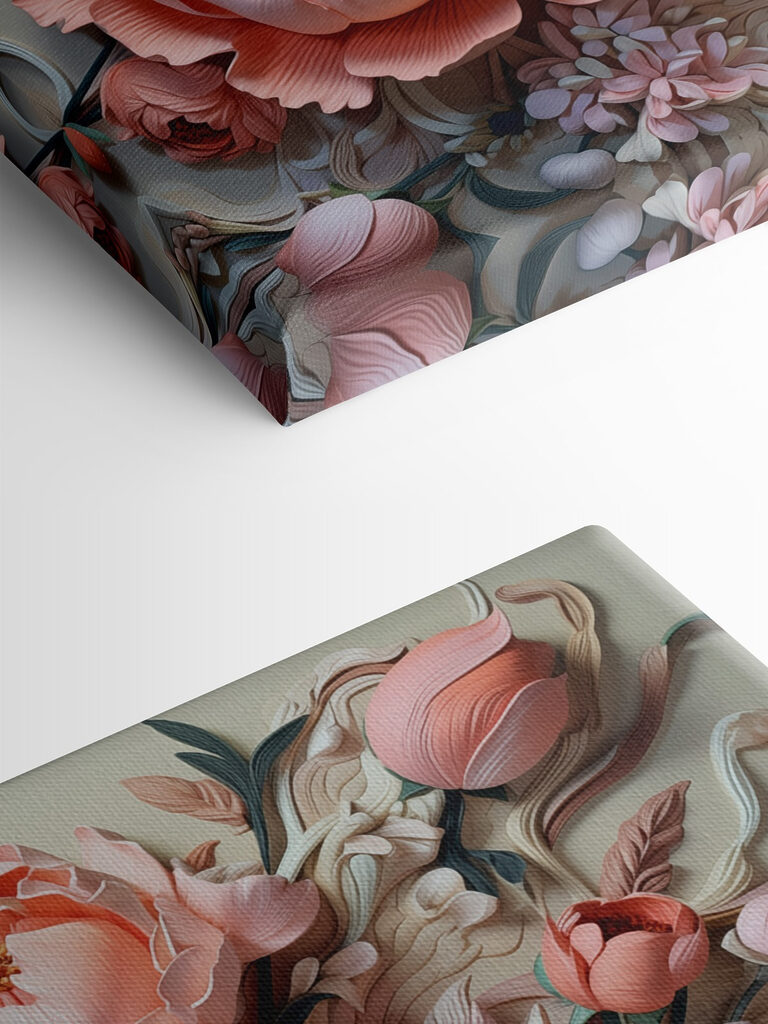 Floral elegance in soft hues Floral elegance in soft hues