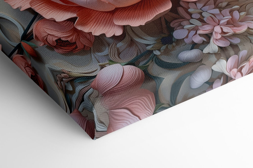 Floral elegance in soft hues Floral elegance in soft hues