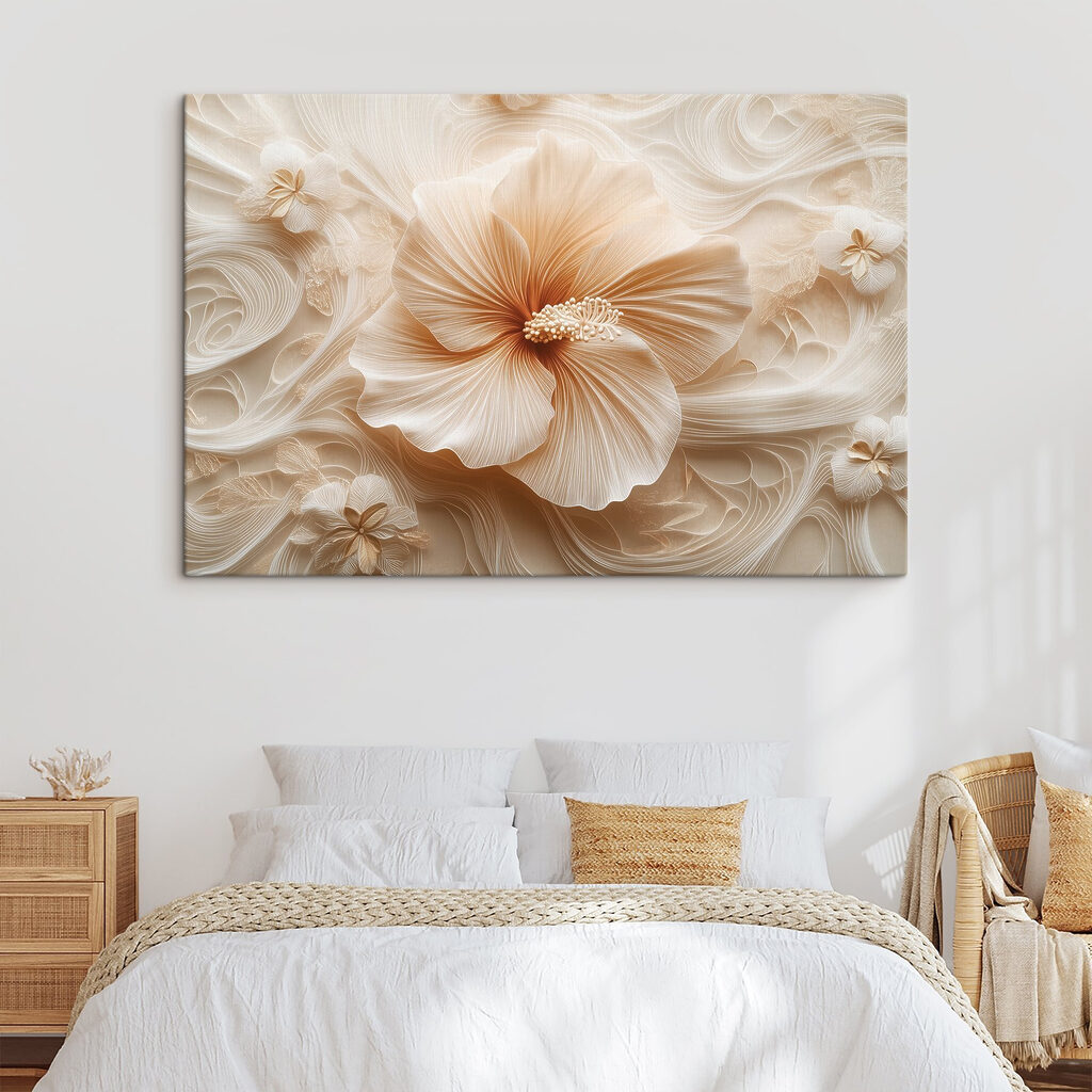Delicate petals in soft hues