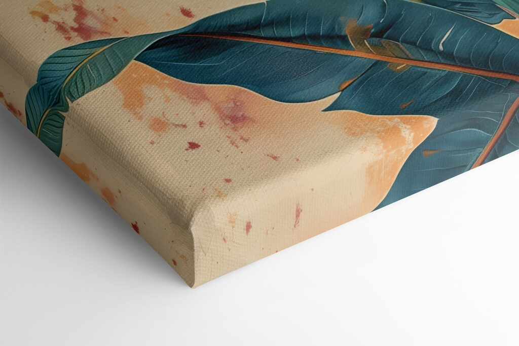 Vibrant tropical blossoms in harmony Vibrant tropical blossoms in harmony