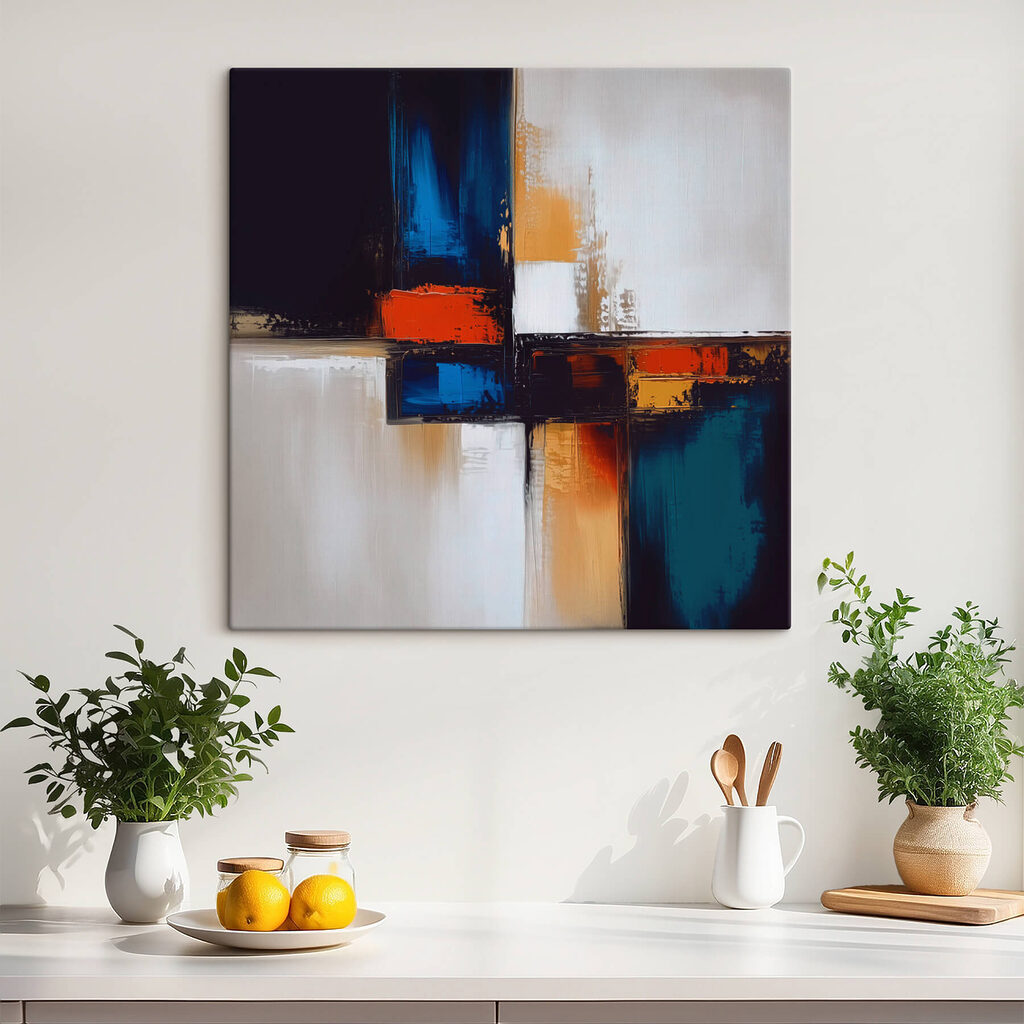 Painting of a cross Painting of a cross