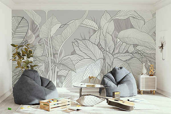 Elegant lines of nature's beauty